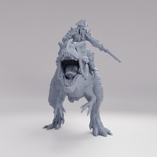 Picture of Cursed Captain T-Rex