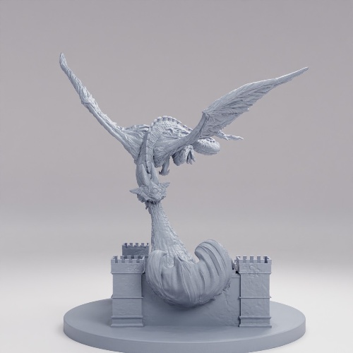 Picture of Cyclops Dragon Fire breath On Base