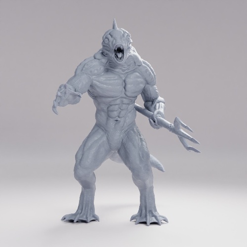Picture of Deep One Abomination Trident