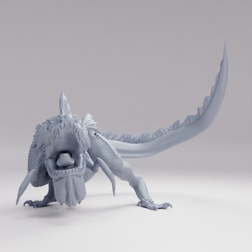 Picture of Deep Sea Lizard Attack