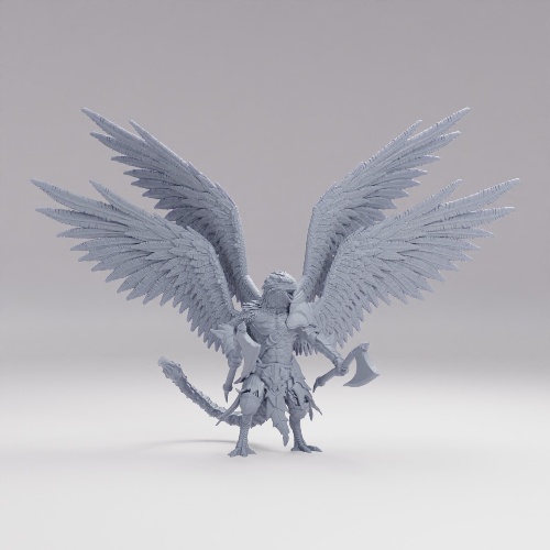 Picture of Demon Lord Pazuzu Axes