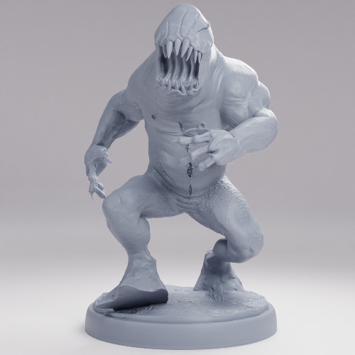 Picture of Dimensional Shambler Walking On Base