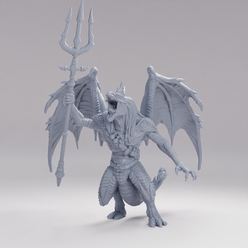 Picture of Draconic Demon Green Trident