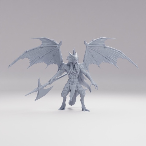 Picture of Draconic Demon Silver