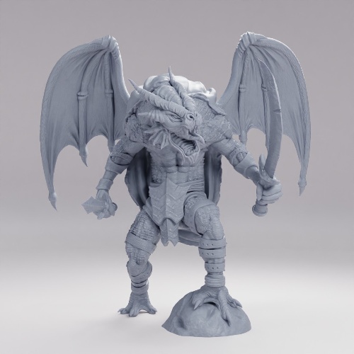 Picture of Draconid Bandit Roaring