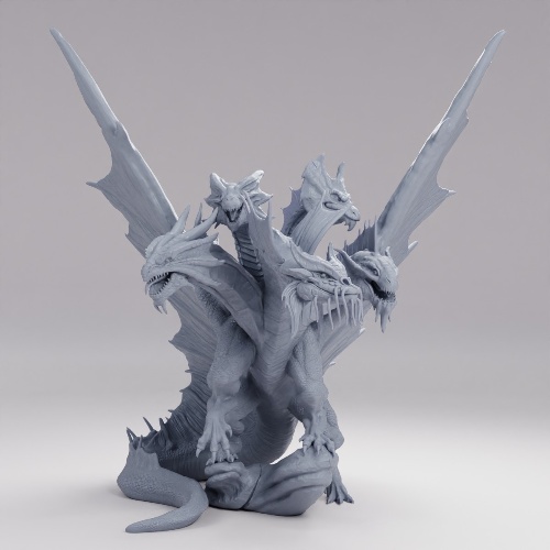 五頭のドラゴン・クイーン の画像