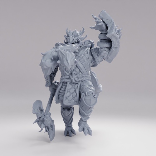Picture of Dragonborn Warrior Attack alt