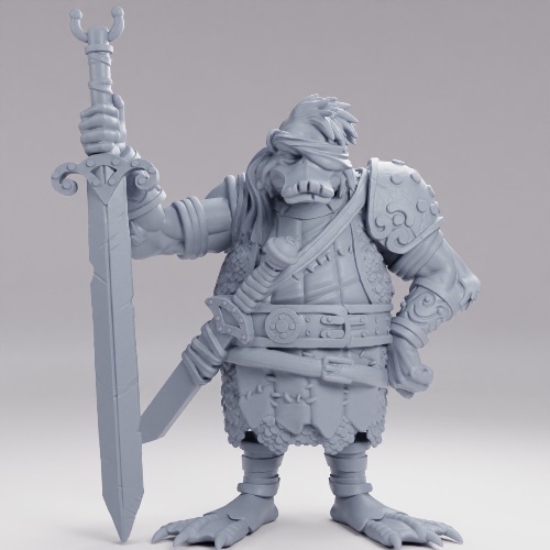 Picture of Duck Folk Mercenary Sword