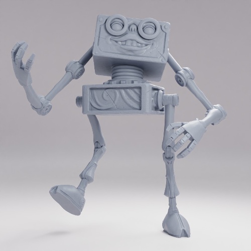 時計仕掛けの偵察ロボット の画像