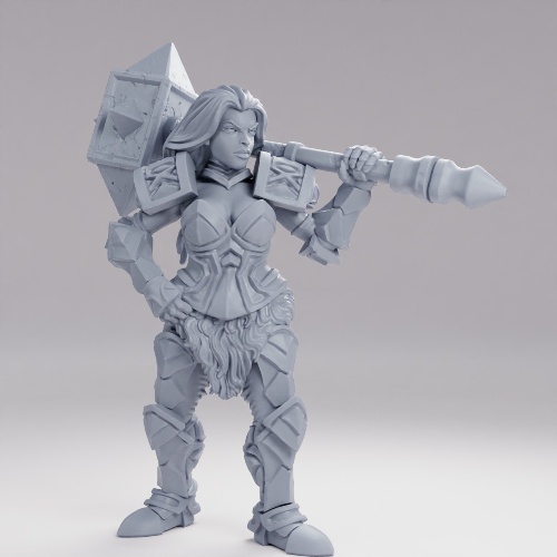 Picture of Dwarf Female Bandit