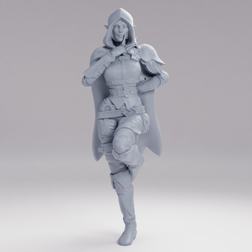 Picture of Elf Guild Rogue Stance
