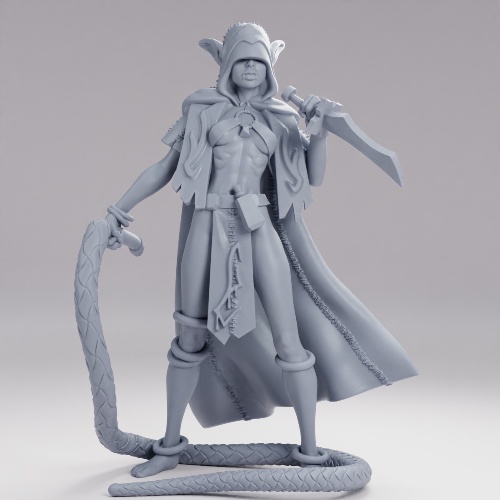 Picture of Elf Vampire Lady Stance  Whip