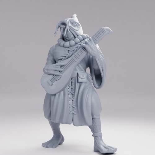 Picture of Fish Folk Koi Tribe Bard
