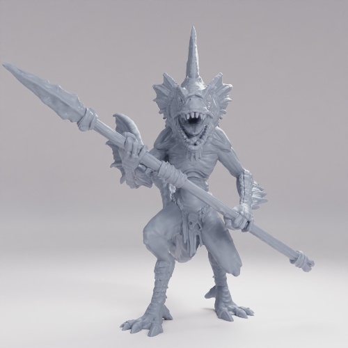 Picture of Fishfolk Spear Warrior