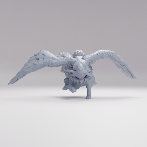 Picture of Flying Rabbit Running