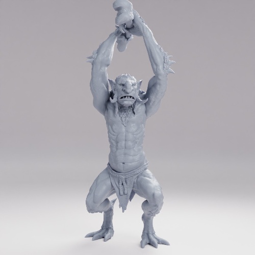 Picture of Forest Troll Attacking
