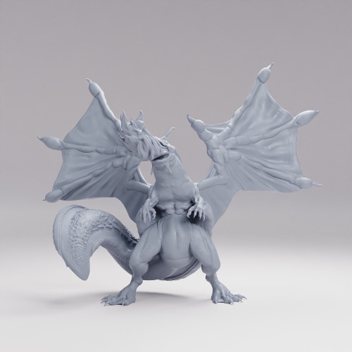 Picture of Frog Dragon Fire Breath