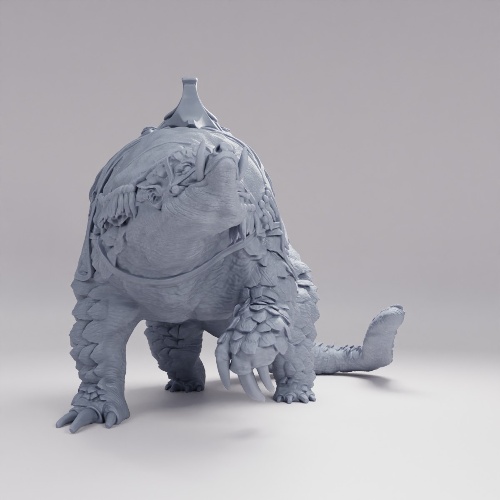 Picture of Giant Armadillo Mount