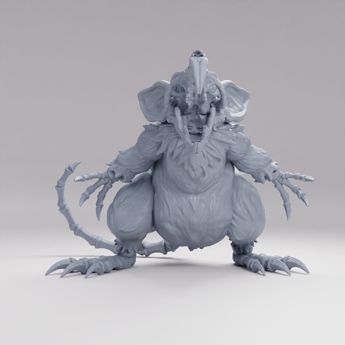Picture of Giant Rat Revenant Screaming