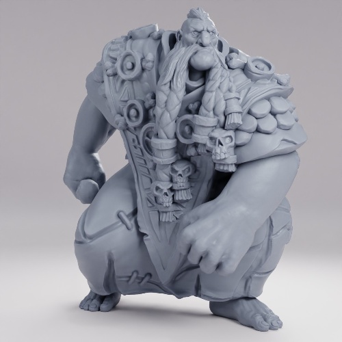 Picture of Giant Shaman Crouching