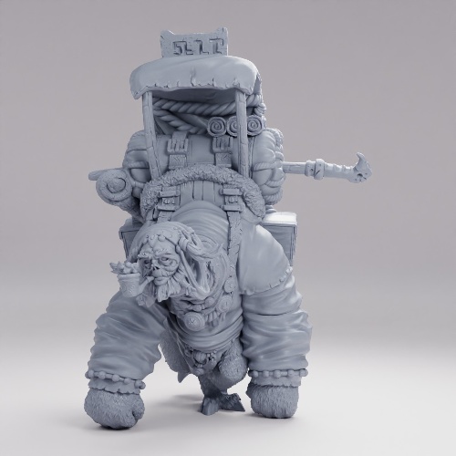 古老メガテリウムの遊牧民 の画像