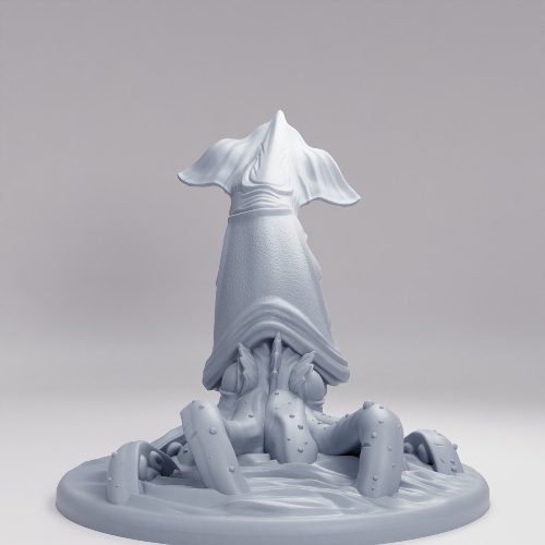 Picture of Giant Squid Swimming