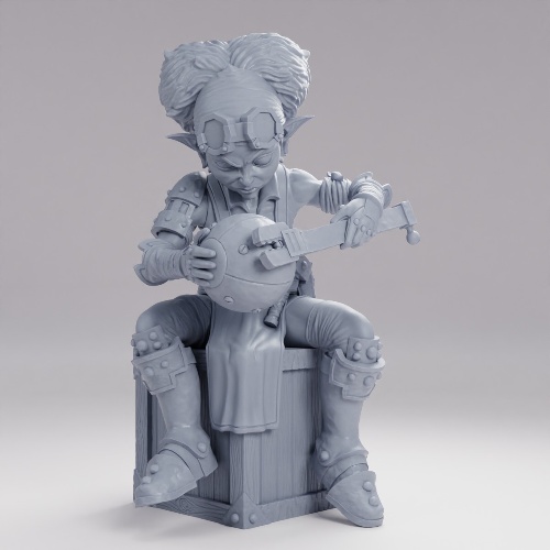 Picture of Gnome Tinkerer Female Reparing