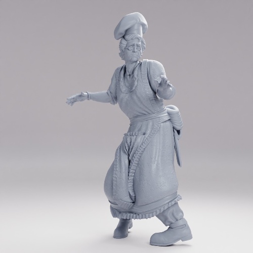 Picture of Grandma Afraid