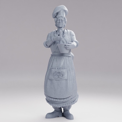 Picture of Grandma Cooking