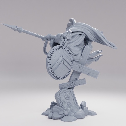 Picture of Graveyard Ghost Spear & Shield
