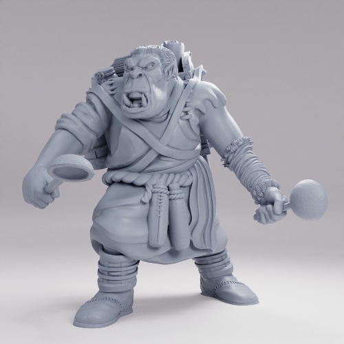 Picture of Gray Orc Alchemist Attack