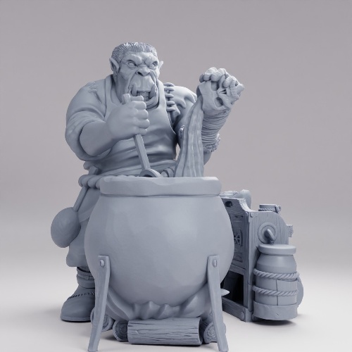 Picture of Gray Orc Alchemist Cook