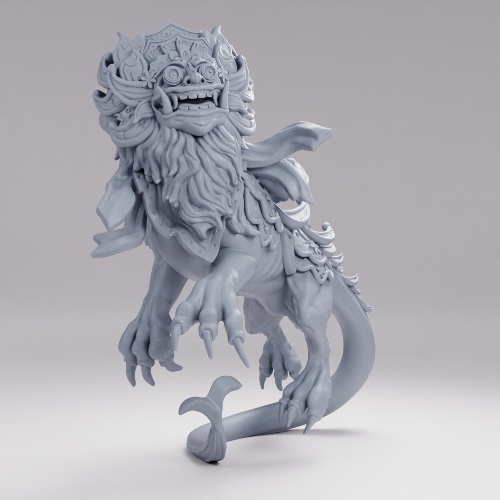 Picture of Guardian Lion Flying
