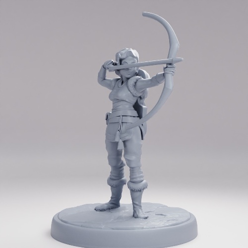 Picture of Half Dwarf Adventurer Bow