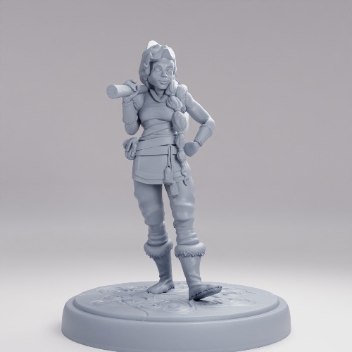 Picture of Half Dwarf Adventurer