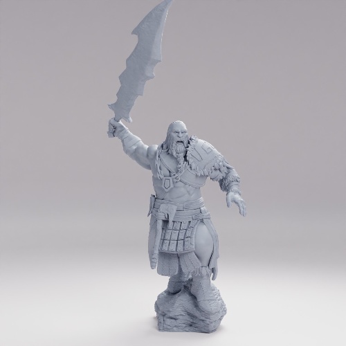 Picture of Half Frost Giant Attacking