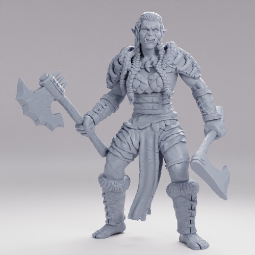 Picture of Half Orc Marauder Female