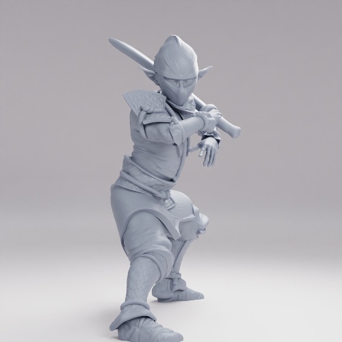 Picture of Halfling Ninja Attack
