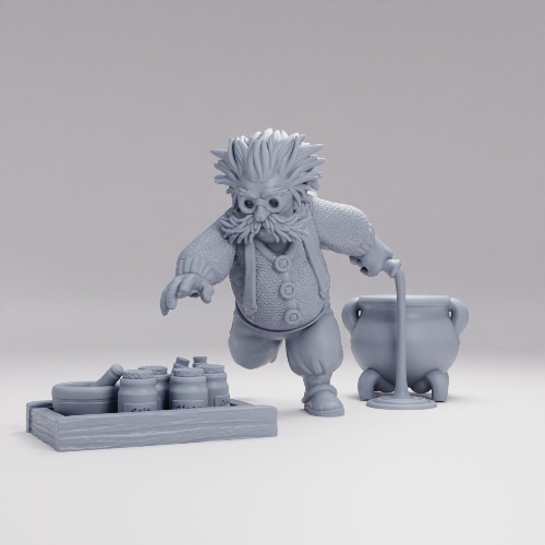 Picture of Halfling Villager Alchemist