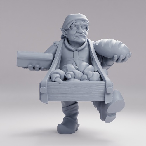 Picture of Halfling Villager Baker