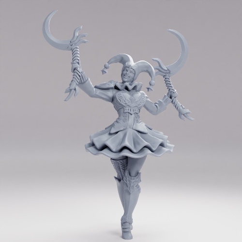 Picture of Harlequin Mad Girl