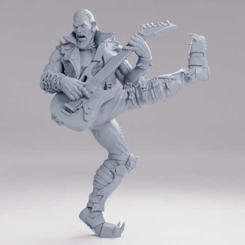 Picture of Hell Metal Bard Rocking
