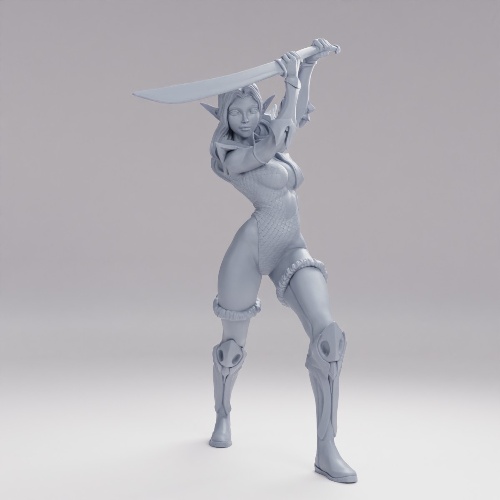 エルフ・カーブブレイドの先鋒 の画像