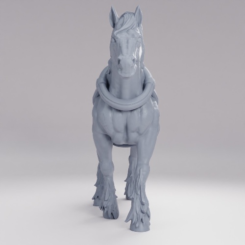ヘビー・ドラフト・ホース（重挽馬） の画像