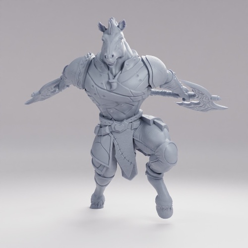 Picture of Horse Folk Knight Attack