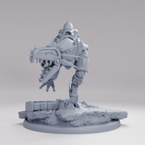 Picture of Iron Drake Tank Beta On Base