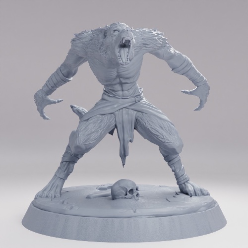Picture of Jackalwere Roaring