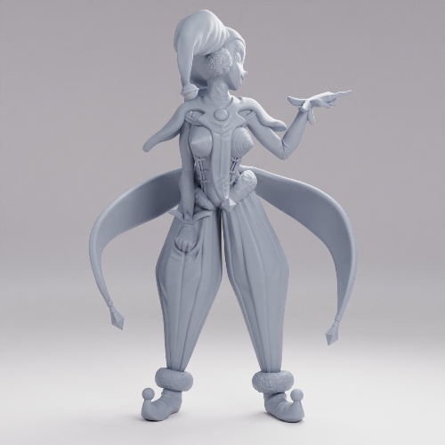 Picture of Jester Girl Mockery