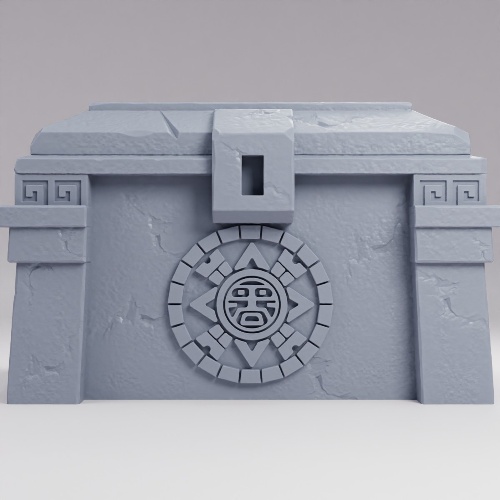 古代太陽円盤の石箱 の画像
