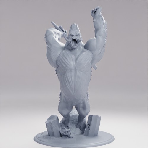 Picture of Jungle Kong Attacking A
